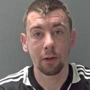 Dean White has been jailed for possession of a knife and breaches of restraining order