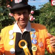 Ashley Inwood under the name of Earl Elvis of Outwell is the Monster Raving Looney Party candidate for South West Norfolk. Picture: Ashley Inwood