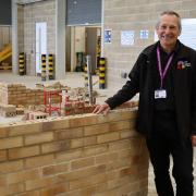 Alan Twiddy, City College Norwich technician and British Empire Medal winner
