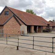 The 19th century barn and cattle sheds at Mangreen