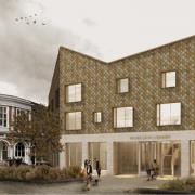 An artist's impression of the new King's Lynn library