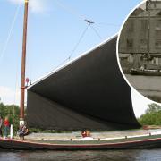 A historic wherry from Norfolk will be retracing its past with a trip into Norwich