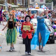 Hunstanton carnival parade makes its way through town