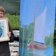 Sue Haywood is using her art to preserve Norfolk's vintage wherries