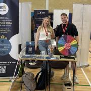 The EastWind team at The Sixth Form College Colchester employment and university fair