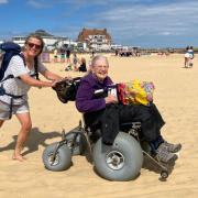 Everyone can enjoy the beach with free wheelchairs available in Great Yarmouth and Gorleston