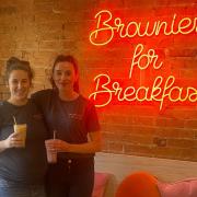 L-R Susie Ayres and Sarah Pitt have opened Breakfast & Brownies in Heacham