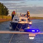 A boat was in need of a rescue on the River Yare