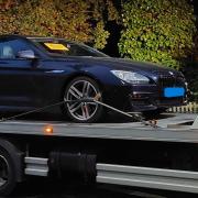 The car was seized in Shipdham