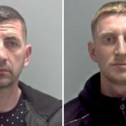 Besmir Doci (left) and Armir Cenaj (right) who have been jailed for class A drugs offences