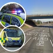 Emergency services have been called to several road incidents in Norfolk