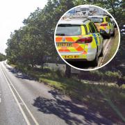 A man has been left seriously injured after a crash in Bawsey