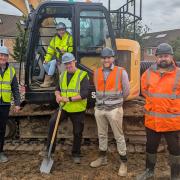 Work on Station View affordable housing begins
