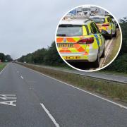 A man has been arrested after an incident on the A11