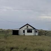 The chalet at Heacham which can now be extended
