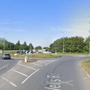 A man was taken to hospital following a crash in Fakenham