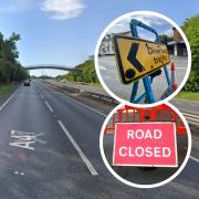 Part of the A47 will be closed later this week