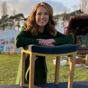 Auctioneer Christina Trevanion on BBC's Bargain Hunt for the coronation special in 2023
