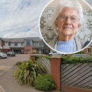 Patricia Slaughter (inset) ceased eating while in respite care at Ritson Lodge Care Home in Great Yarmouth
