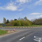 The crash happened on the A47 at Swaffham