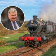 The North Norfolk Railway’s managing director Hugh Harkett has retired after 17 years in the role because of illness