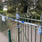 The body of a man has been found in the river of a city park