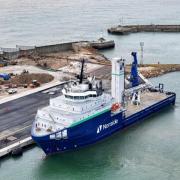 A Norside Supporter vessel calling at the Lowestoft Eastern Energy Facility (LEEF)