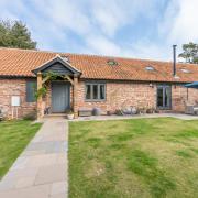 This modern barn conversion is for sale at offers over £425,000