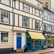 A three-bed townhouse in Upper St Giles Street with its own courtyard is on sale with Minors and Brady for £600,000