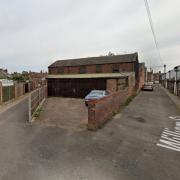 The site where two new homes can be built in King's Lynn