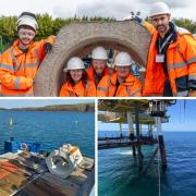 Exo Engineering, based at the UEA, in Norwich, has created artificial concrete reefs to help protect marine life around energy infrastructure in the North Sea