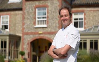 Michelin-starred chef Galton Blackiston at Morston Hall