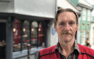 Jim Hannah, 63, of Norwich, turned his life around 10 years ago when he began selling The Big Issue
