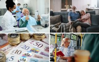 UK pensioners and over 60s are entitled to many things