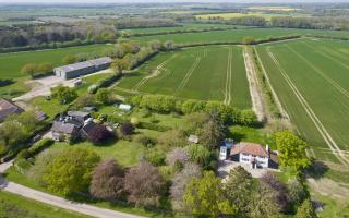 Rawhall Farm, between Mileham and Gressenhall, is one of three properties, currently farmed as one unit, which are being sold by Savills