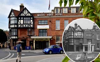 The Maids Head Hotel is one of the city's oldest and most storied buildings