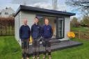 LtoR: Ross Mitchell, Tristen Read, Aiken Parker of Read Garden Rooms Ltd