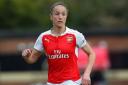 Casey Stoney of Arsenal Ladies. Pic: Gavin Ellis/TGS Photo