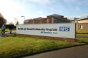 General View of the Norfolk and Norwich University Hospital at Colney