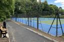 The Quarry Road Tennis Courts, now complete with no flooding problems