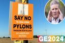 Sir Keir Starmer has been warned he faces a “revolt” over his stance on pylons