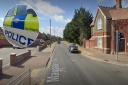 Police are at the scene of a crash in Magdalen Way in Gorleston