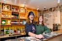 Fred Walters and Caitlin McKie, who runs Fred's Bar and Vinyl in Stowmarket