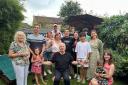 A family reunion held in August which Albert referred to as the last supper. Photo: Family Collection.