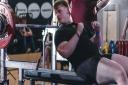 Will Anders has become a leading junior weighlifter