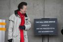 Princess Anne officially opens the Gull Wing bridge in Lowestoft. Picture: Sonya Duncan