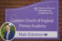 Concerns have been raised over a Cawston school's finances