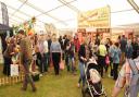 Inside the Adnams Food Hall - a centrepiece of the Suffolk Show