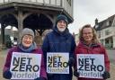 (Left to right) Ann Rostron, Tony Fielder and Nicola Maunders of CHAIN out and about in Wymondham ahead of the forthcoming event they organised - Picture: CHAIN