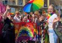 The start of the Norwich Pride 2023 march Picture: Kate Wolstenholme